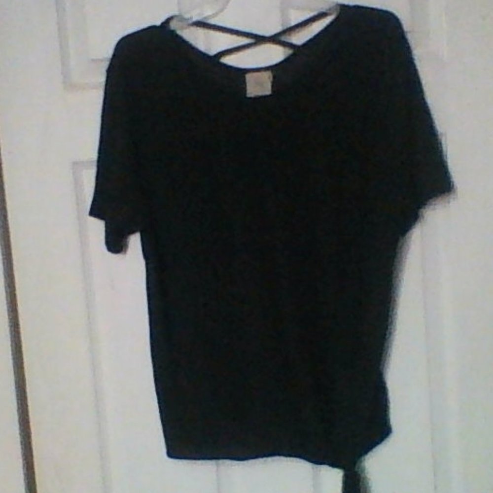 black blouse
